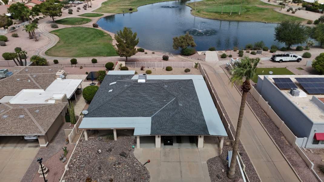 Sunlakes Roof Renovation with GAF HDZ Shingles